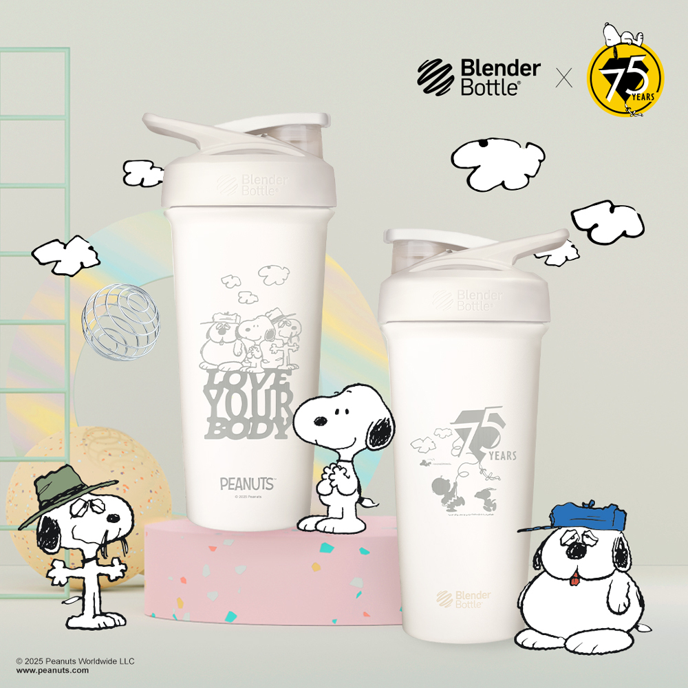 Peanuts 史努比 75週年 不鏽鋼保溫保冰杯| 友情相伴