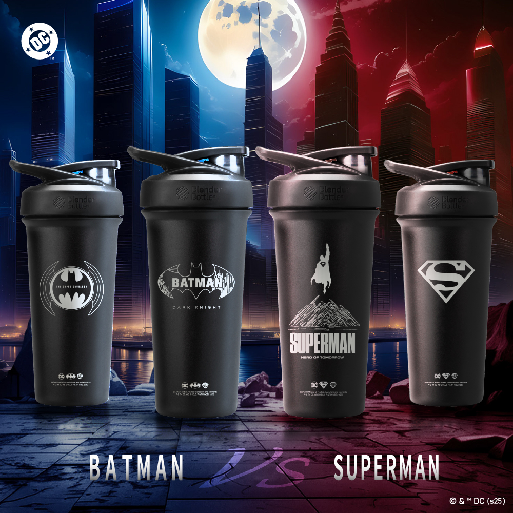DC x Blender Bottle®  不鏽鋼保溫保冰杯 | SUPERMAN