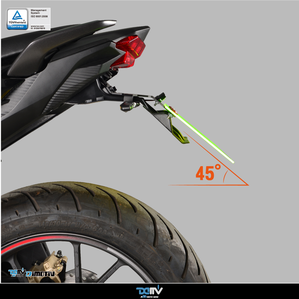 【DIMOTIV】HONDA HORNET 2.0 20-26 銳利款短牌架組