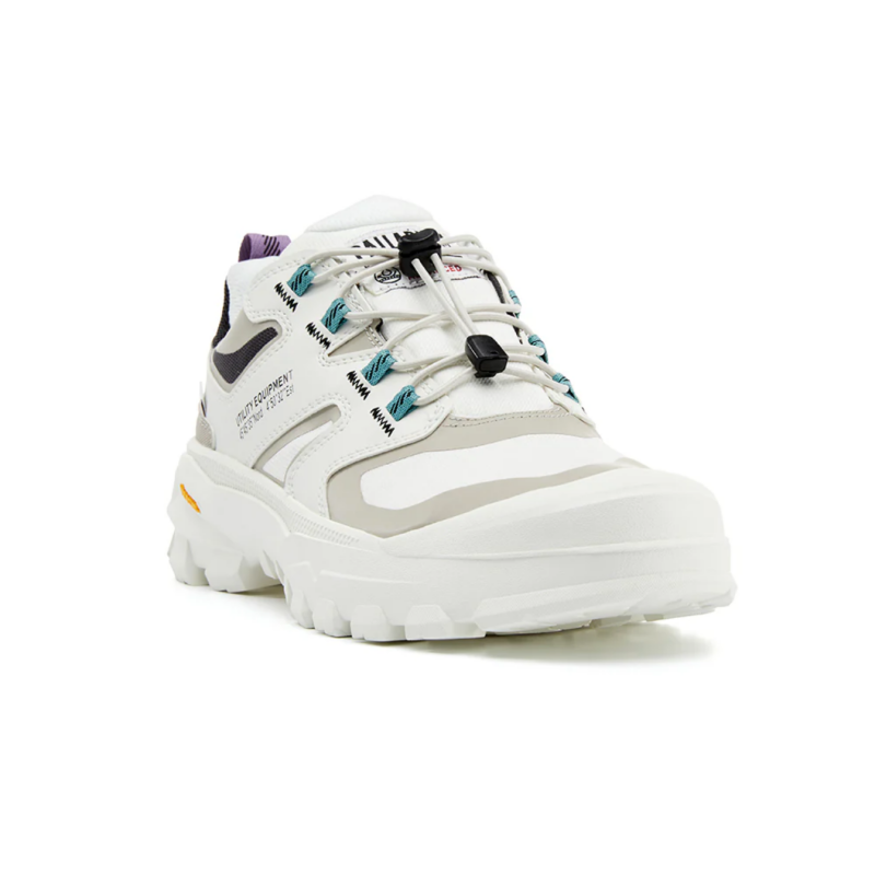 PALLADIUM 休閒鞋 PALLARIDER LO WPA 白 黃金大底 防水鞋 男 74344-116