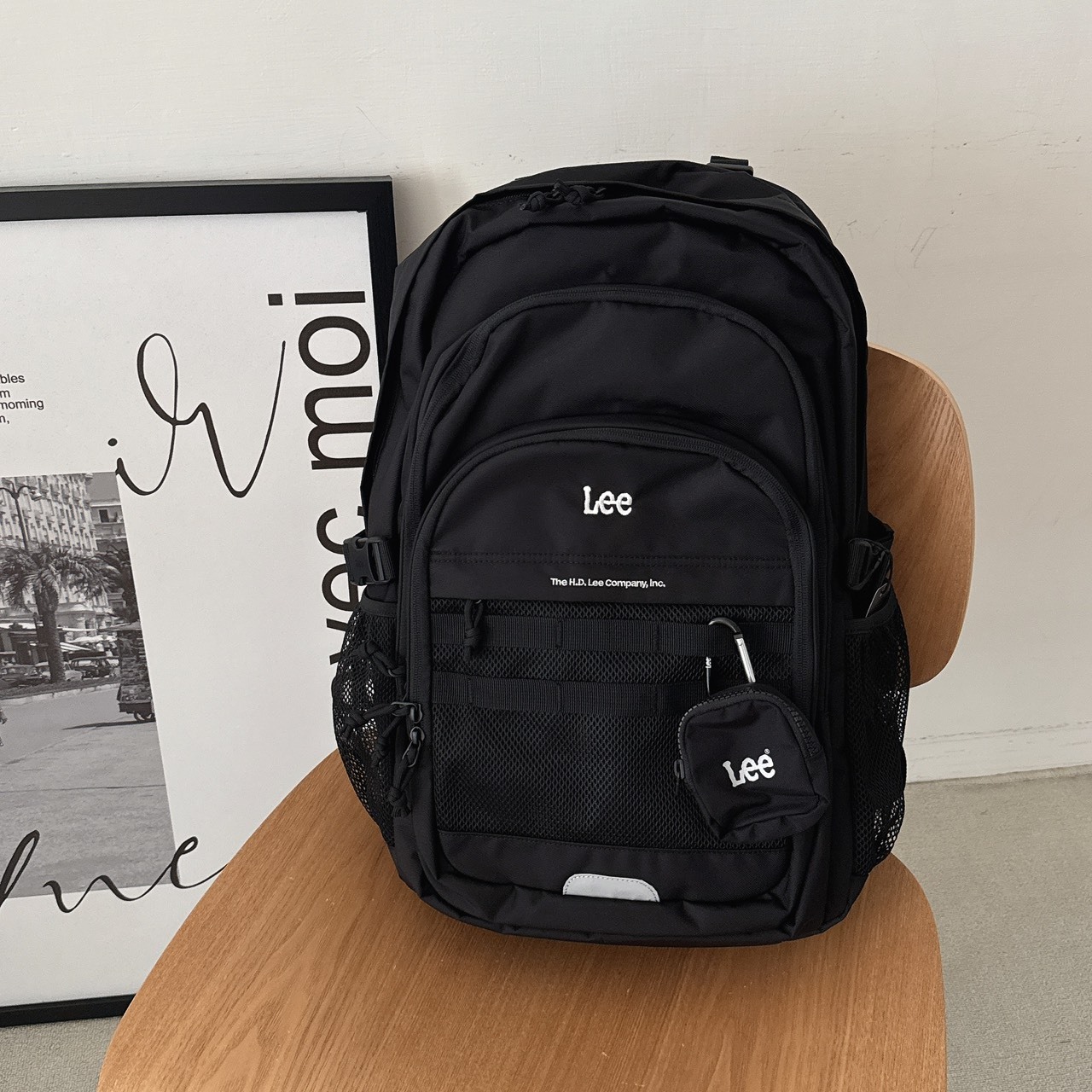（現貨）韓牌 LEE Airy Layer 網格 後背包 30L LE2601BG20