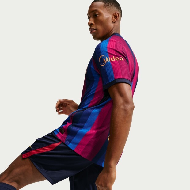 男款 Nike Aero-FIT Football Authentic Shirt F.C. Barcelona 2026/27 球員版 主場 巴塞隆納足球 俱樂部 印花 運動 短T【II2709-683】ADFIFA