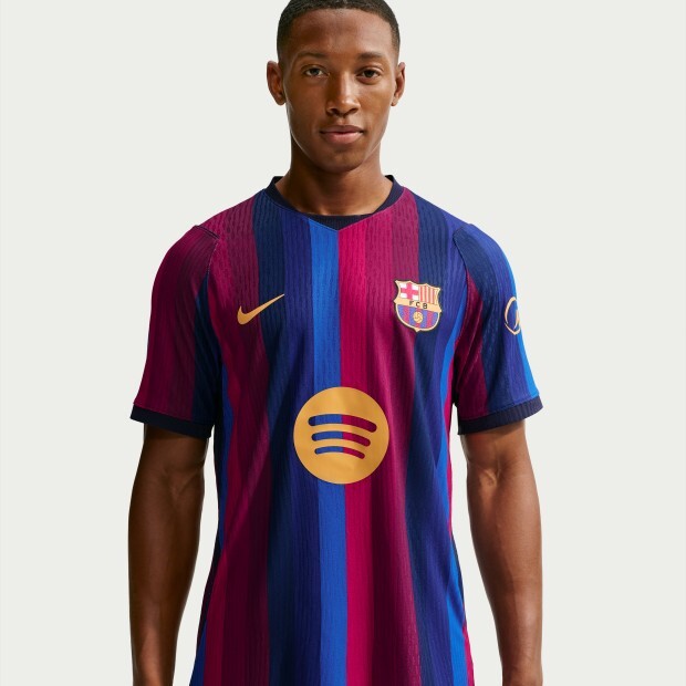 男款 Nike Aero-FIT Football Authentic Shirt F.C. Barcelona 2026/27 球員版 主場 巴塞隆納足球 俱樂部 印花 運動 短T【II2709-683】ADFIFA