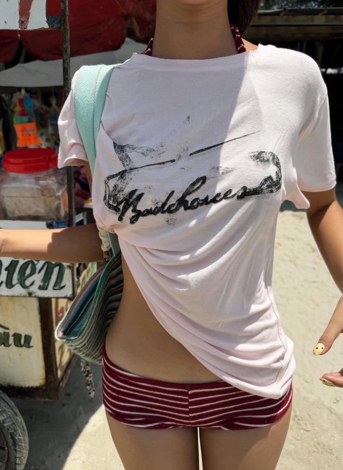〈美式辣女必收🌶️〉Bad Choices MELT TEE 薄款印花短T