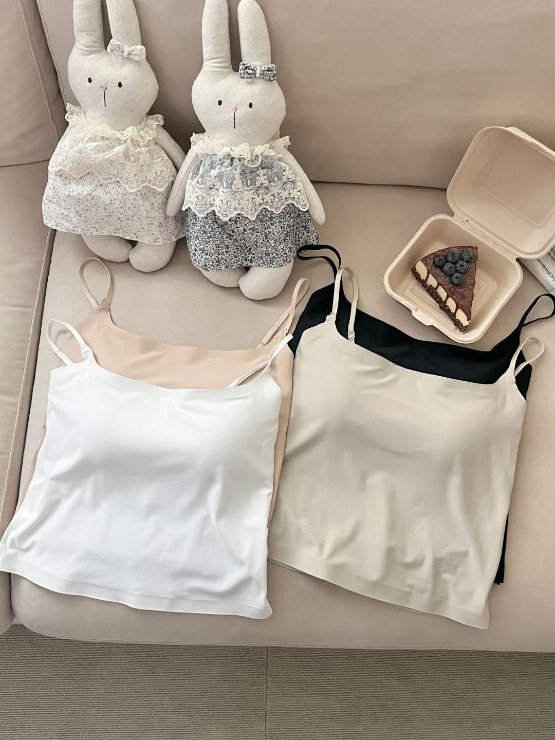 冰絲莫代爾美背bra top🇰🇷