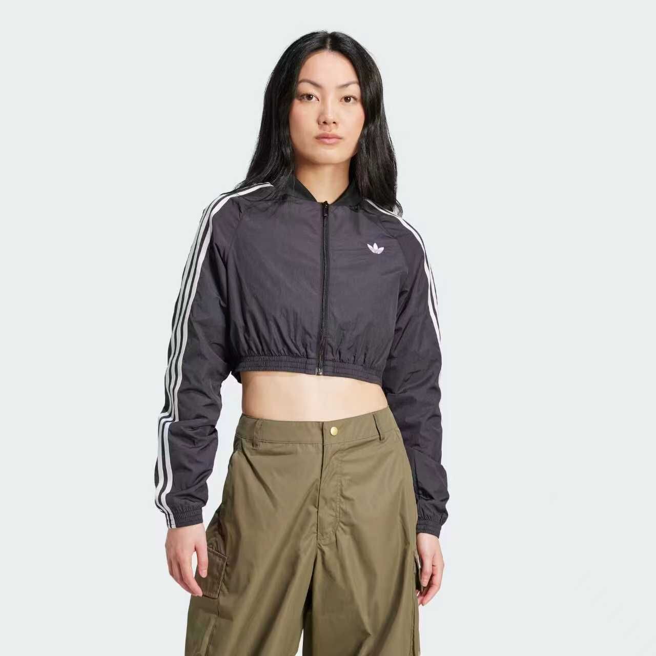 【預購】Adidas H072110 Teamgeist 女裝短版運動外套