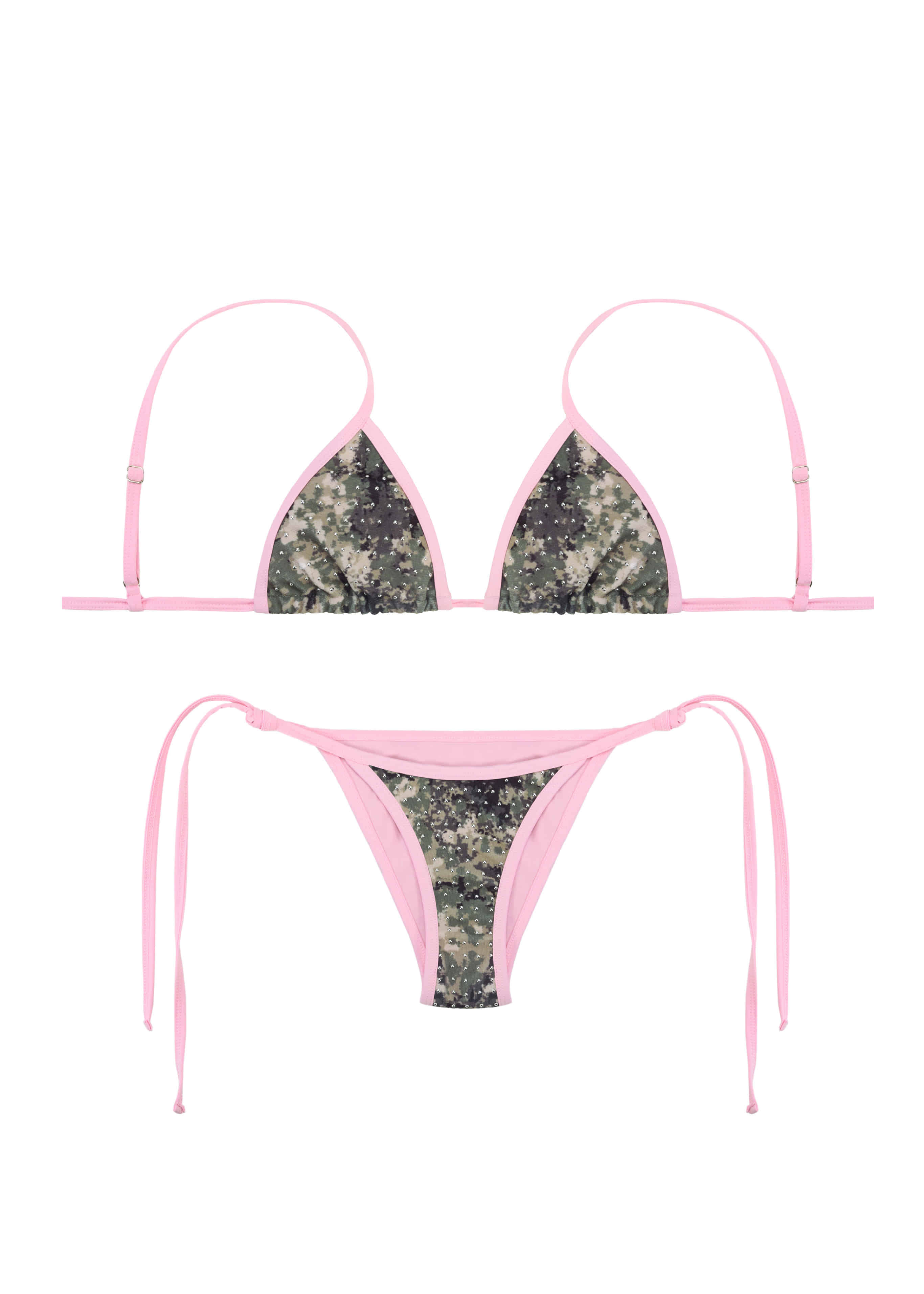 (H15)GIGI BIKINI / CAMO PINK