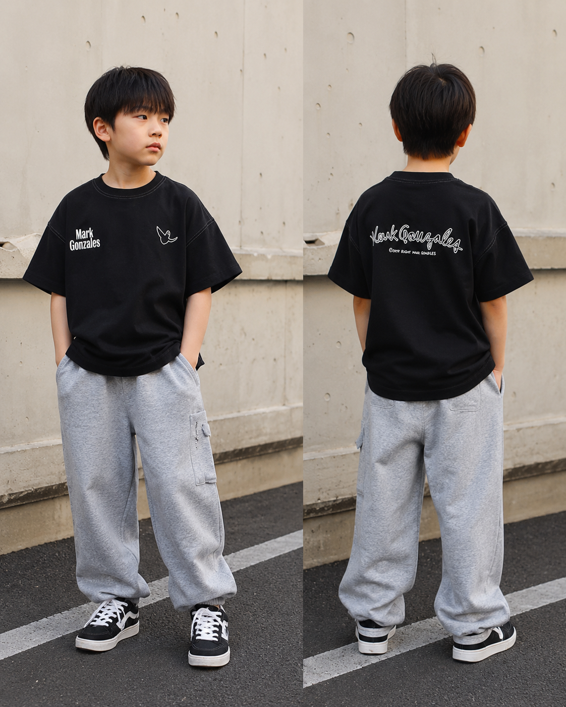 【預購】WKR072101 Mark Gonzales Kids 短袖上衣