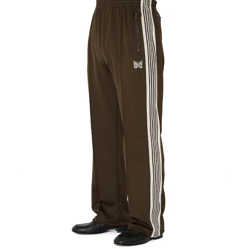 NEEDLES 別注款 Track Pant 長褲 休閒 咖啡色 116340099-BN [台灣現貨]