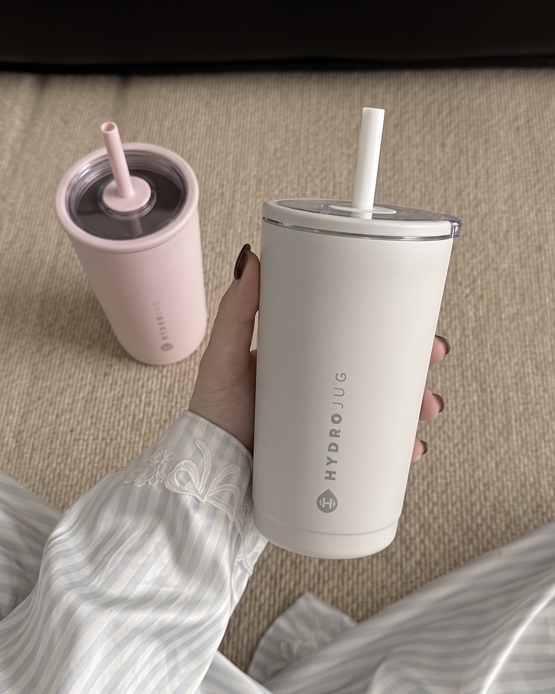 <歐美超夯>HYDROJUG Everyday Tumbler 美國專利 防漏 吸管杯 14OZ 410ML