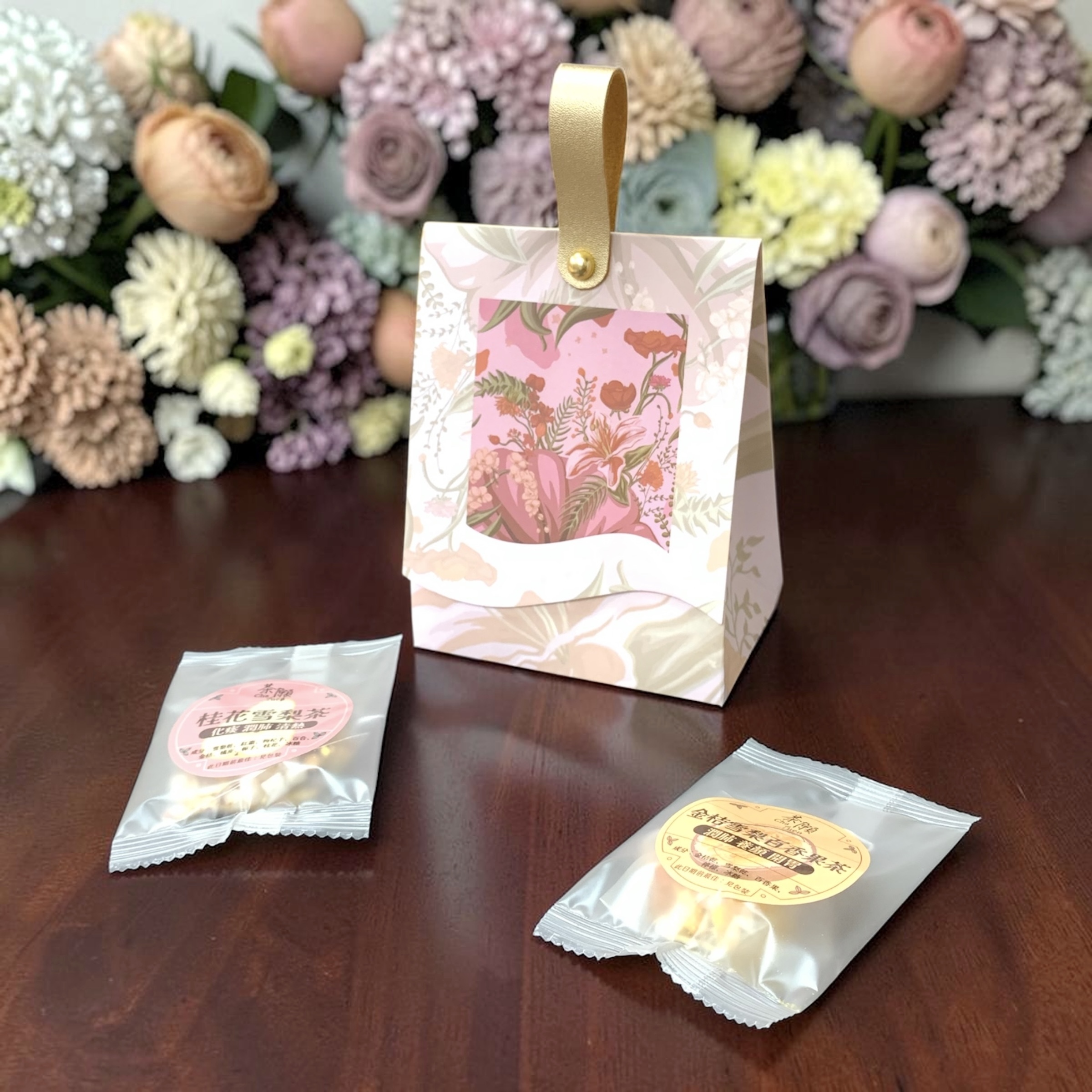 散水茶 禮盒G06 + 2包自選茶包 (15種口味可選)