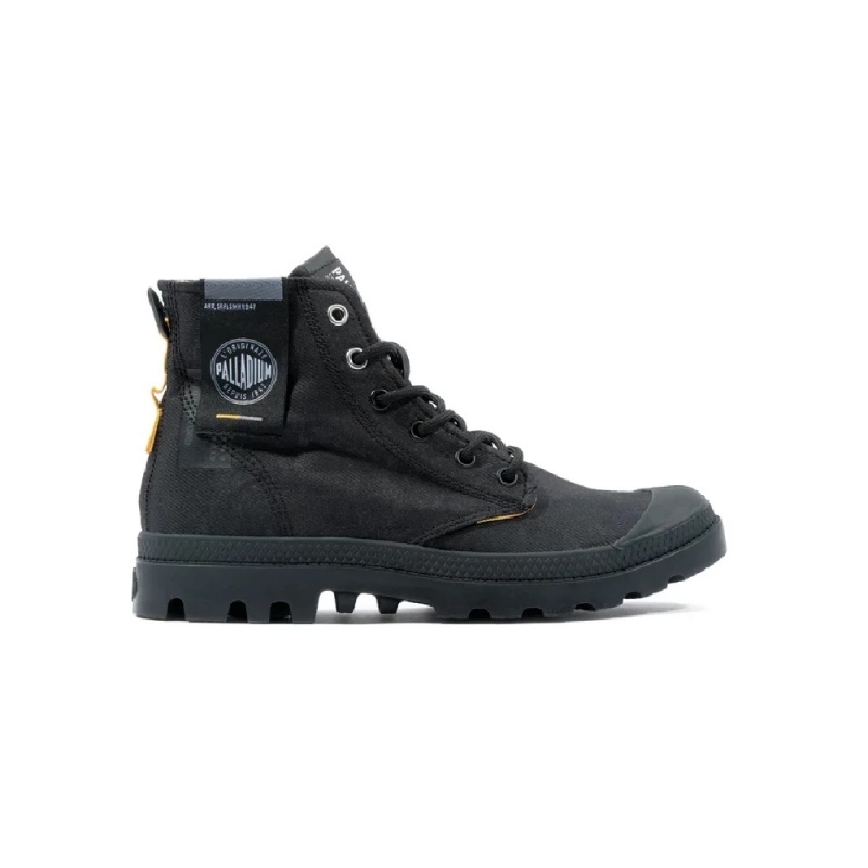 PALLADIUM 休閒鞋 PAMPA SURPLUS 全黑色 高筒靴 男女 74389-008