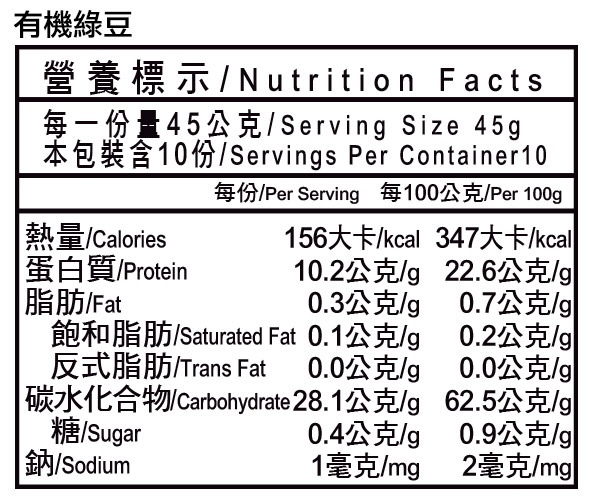 短效促售2026.09.24🔥米森有機綠豆