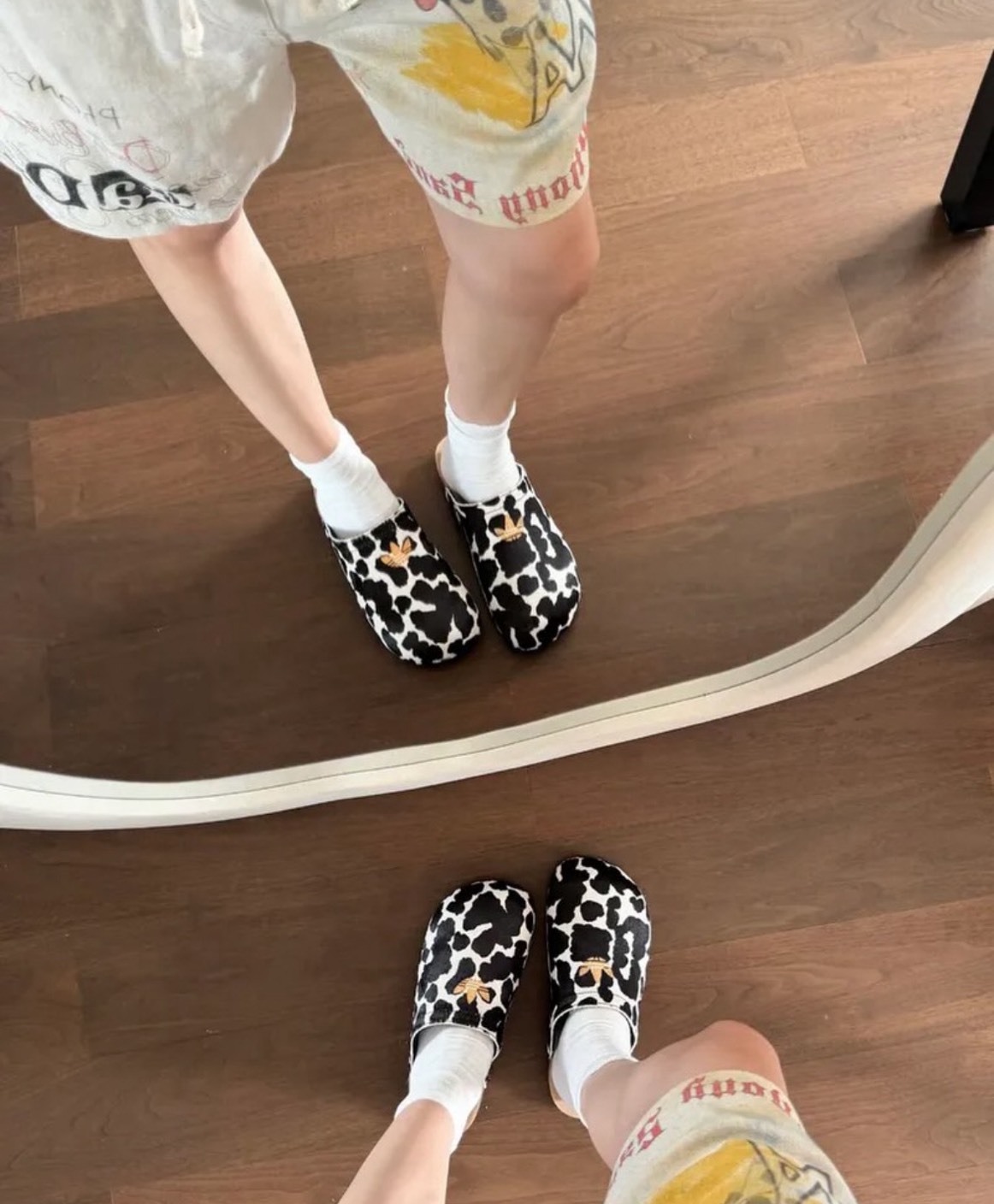 【預購】ADIDAS ORIGINALS ADIMULE ”COW PRINT" 乳牛 黑白 穆勒鞋 拖鞋 懶人鞋 半拖鞋 女鞋 KI0407