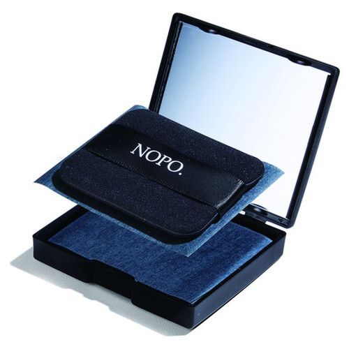 【 限量現貨 】NOPO. 竹炭控油吸油面紙粉撲組 (附鏡面收納盒/100張入)
