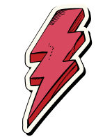 閃電裝飾圖案