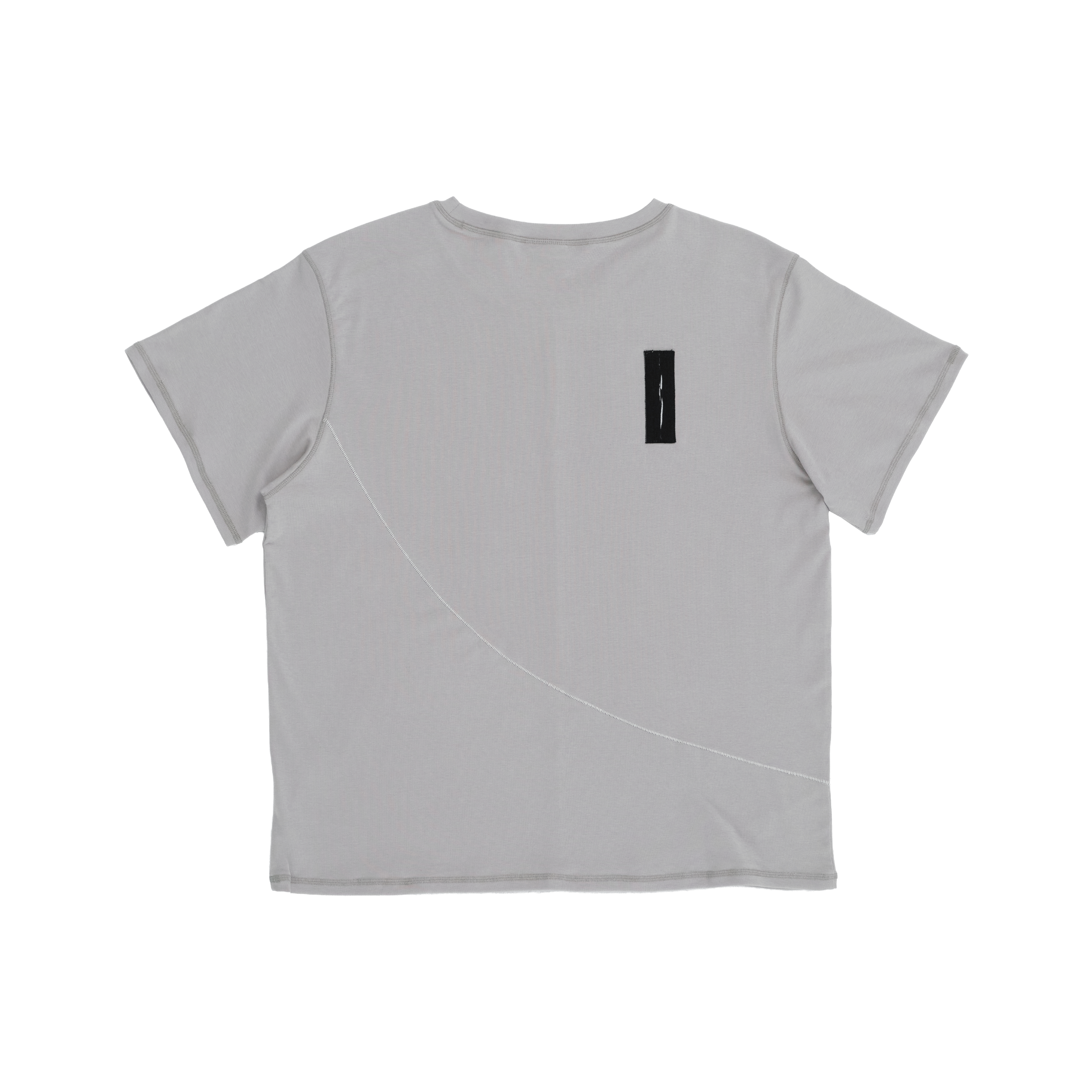 Patched Grey T-shirt