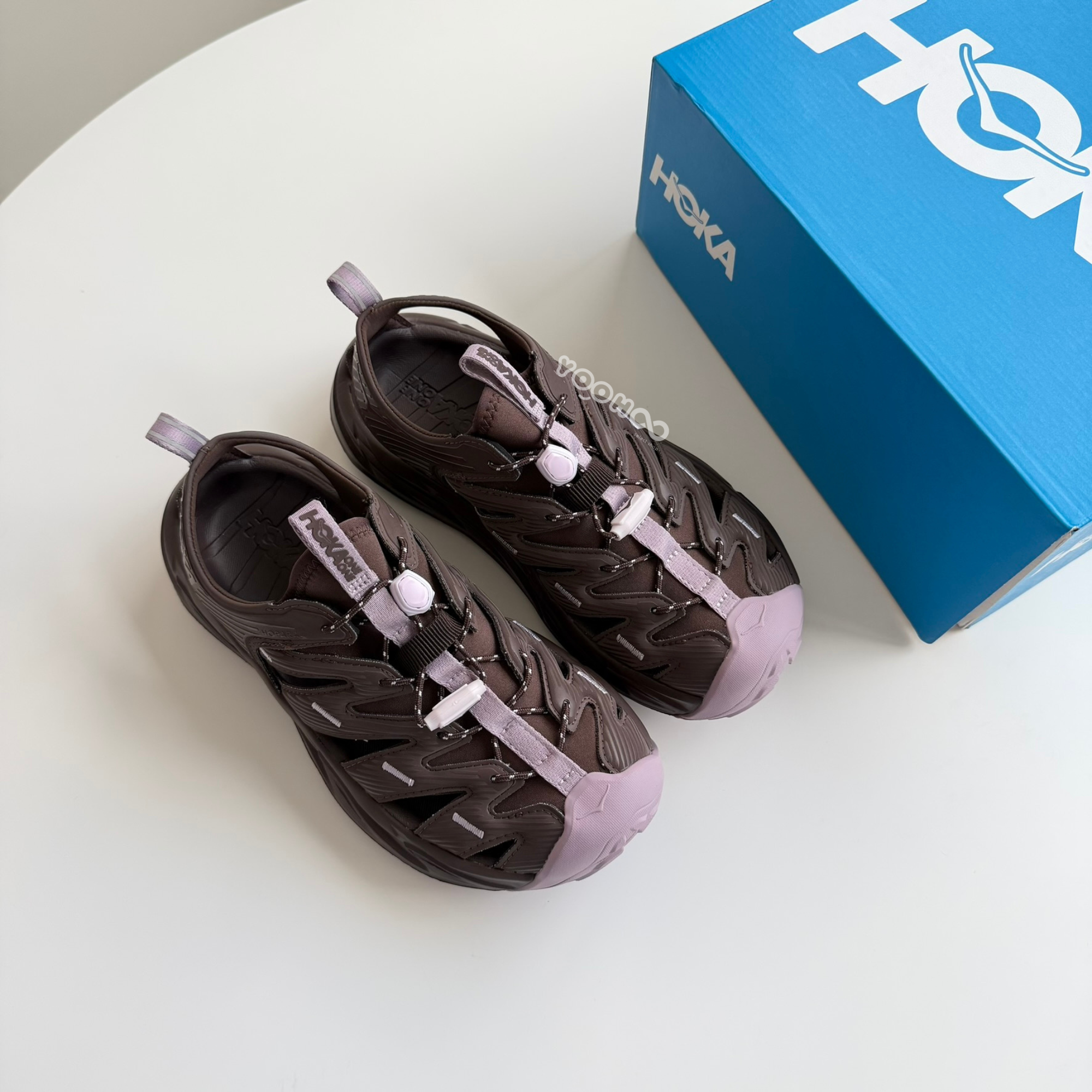 預購┃HOKA ONE ONE Hopara 戶外 機能 涼鞋 咖啡色