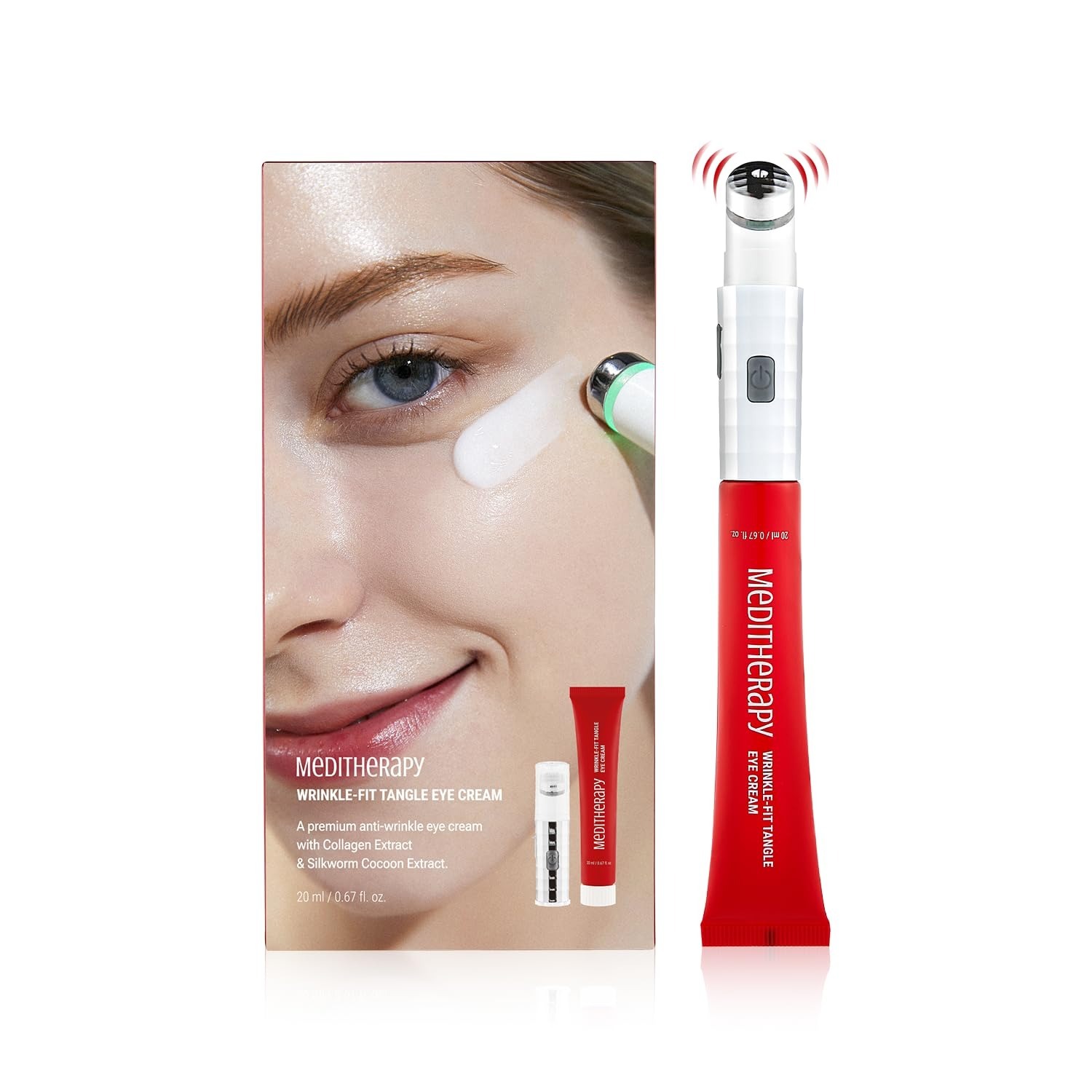 MEDITHERAPY 緊緻修復彈力眼霜 (20g) (含可充電眼部按摩頭) (EXP:2028.06)