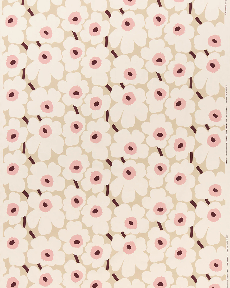 Pieni Unikko cotton fabric