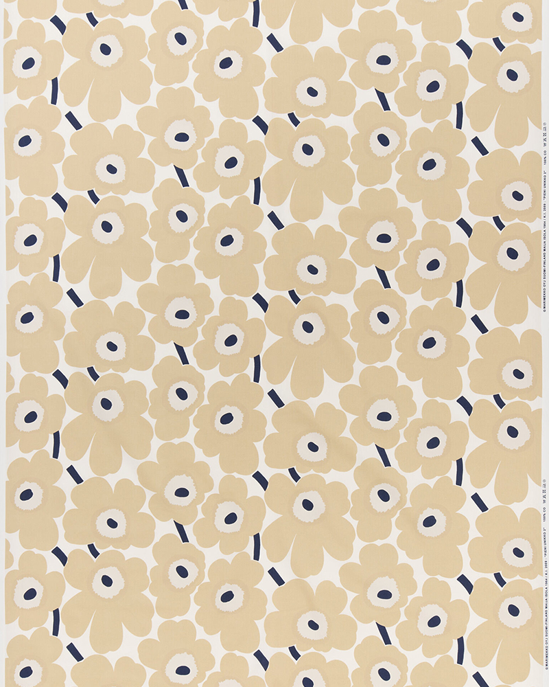 Pieni Unikko Cotton fabric