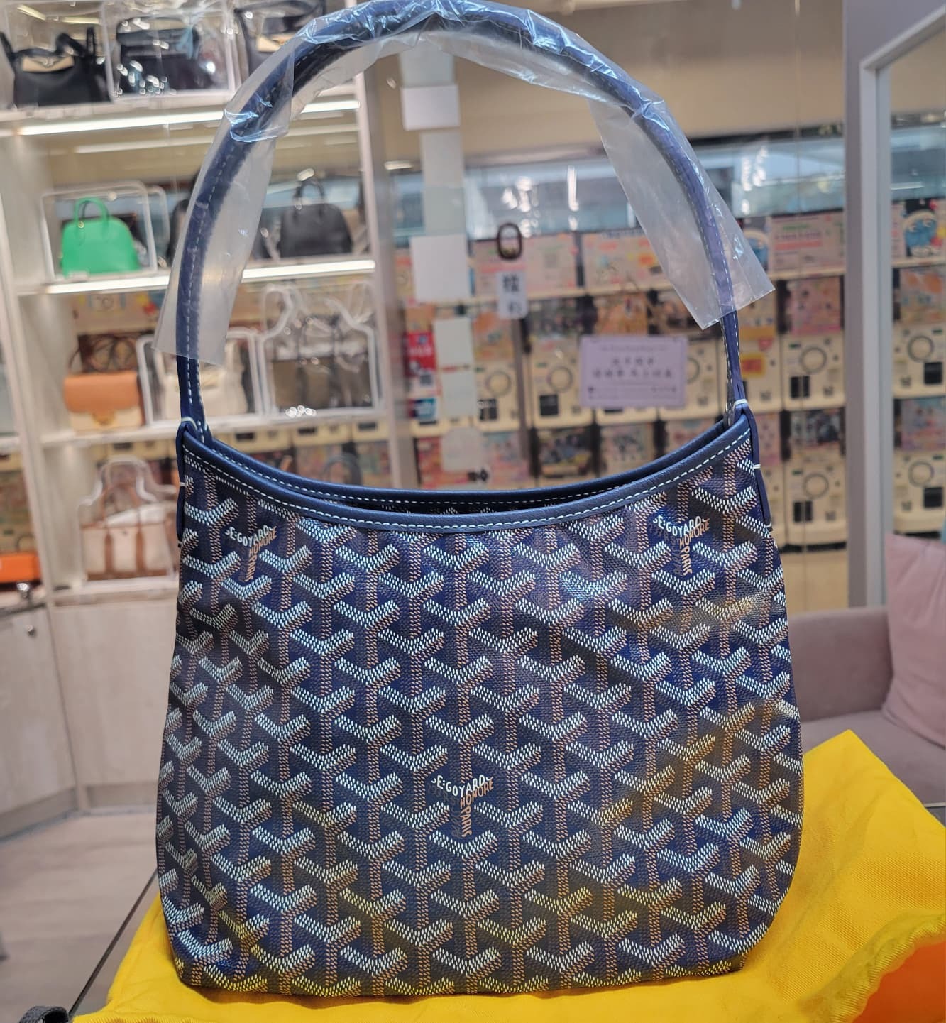 GOYARD MINI HOBO NAVY 深藍