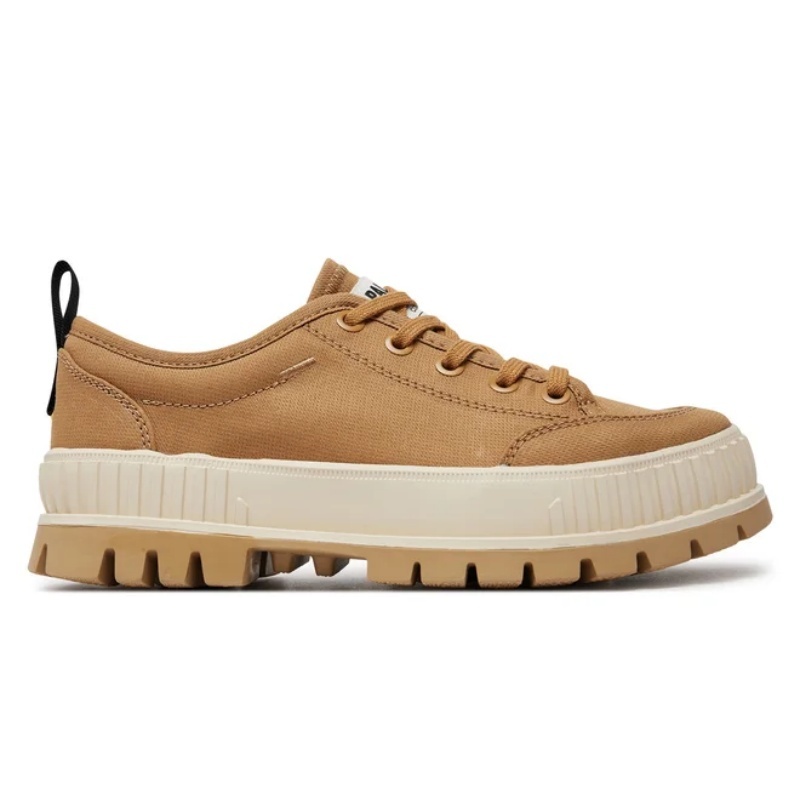 PALLADIUM 休閒鞋 SNEAKERSY 卡其 厚底 低筒靴 女 78569-209