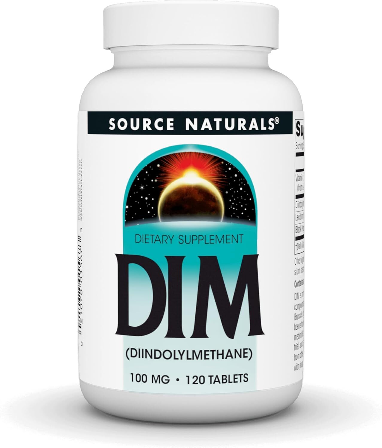 代購 Source Naturals, DIM, 100 mg, 120 Tablets