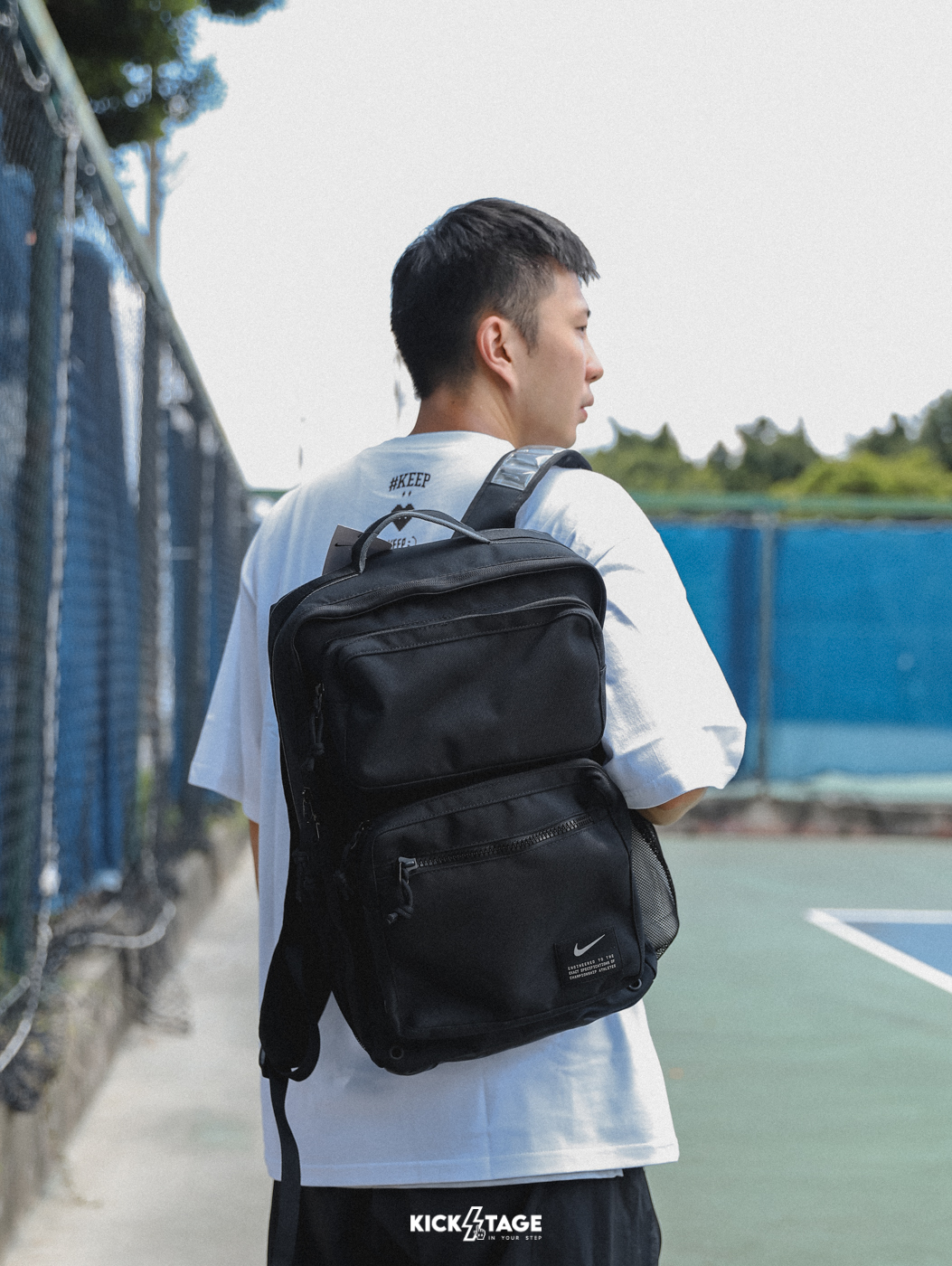 NIKE UTILITY SPEED 黑色 湖綠色 15吋 氣墊肩背 水壺袋 書包 筆電夾層 大容量 後背包【CK2668】UTIBG