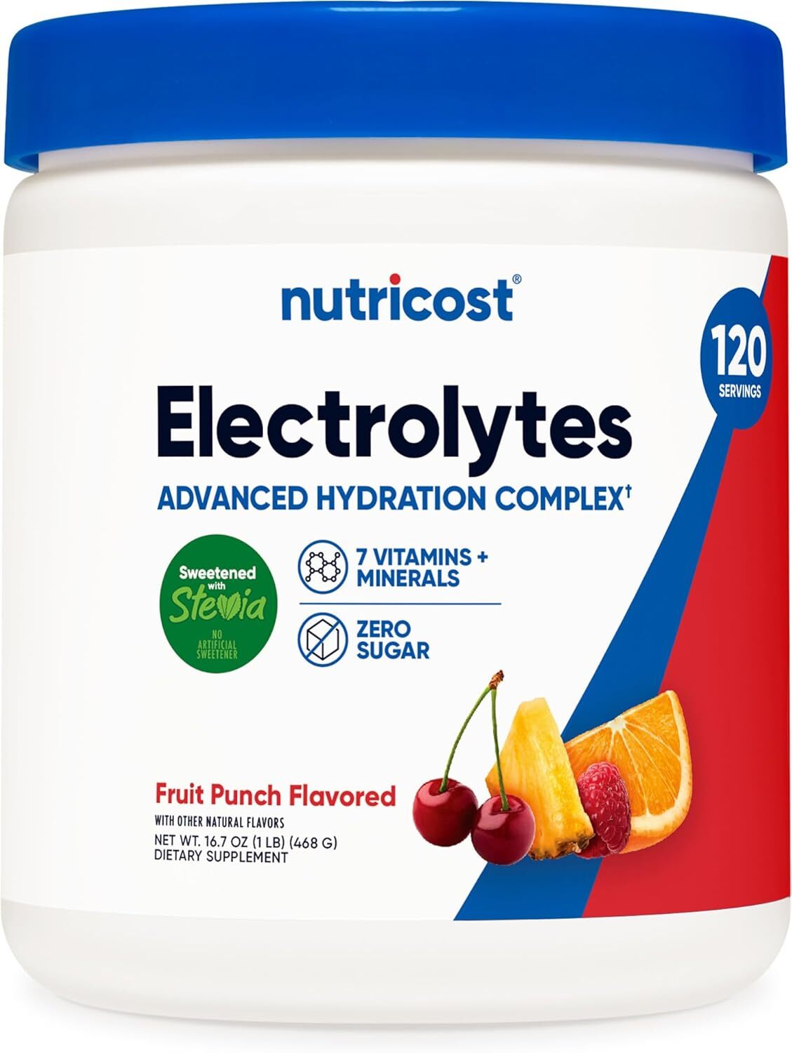 代購 Nutricost, Electrolytes, Advanced Hydration Complex 120 servings