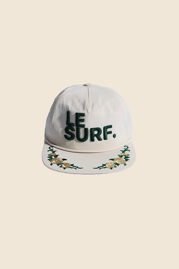 LE SURF -  ROSETTE 棒球帽 -復古白
