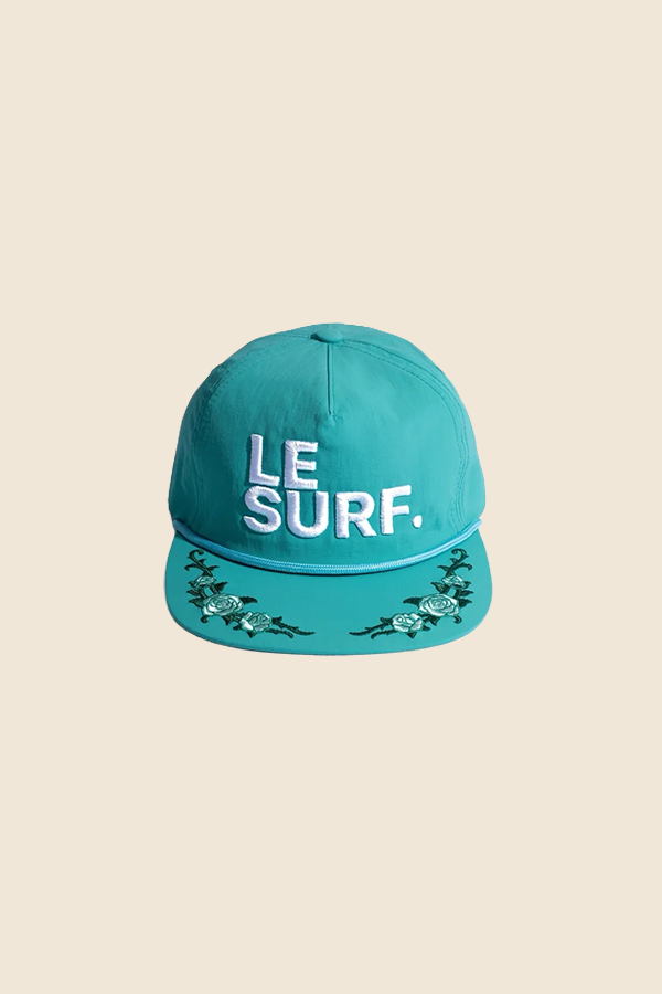 LE SURF -  ROSETTE 棒球帽 - 藍綠色