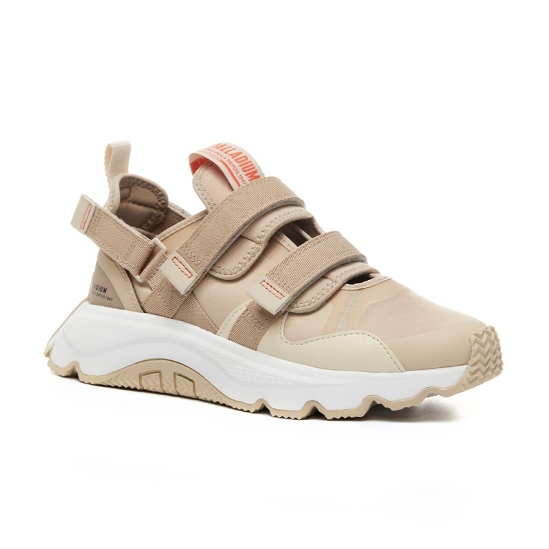PALLADIUM 休閒鞋 THUNDER LO STRAP 奶茶 黏帶 三型一體 男女 79033-271