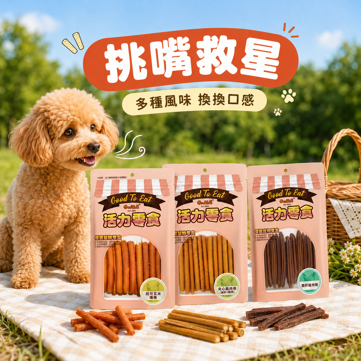 GooToe活力 | 狗狗挑嘴救星零食 挑嘴救星