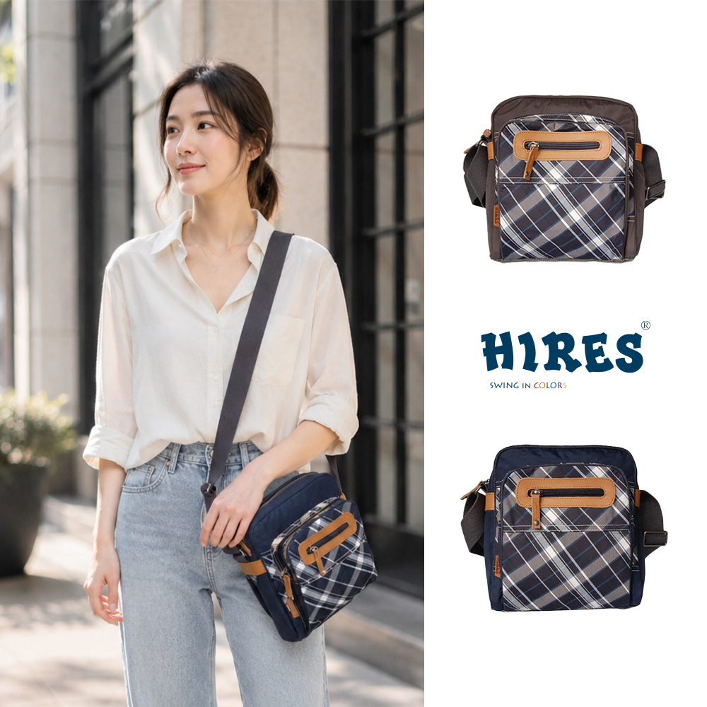 【HIRES】藍色鬆餅系列-斜背包