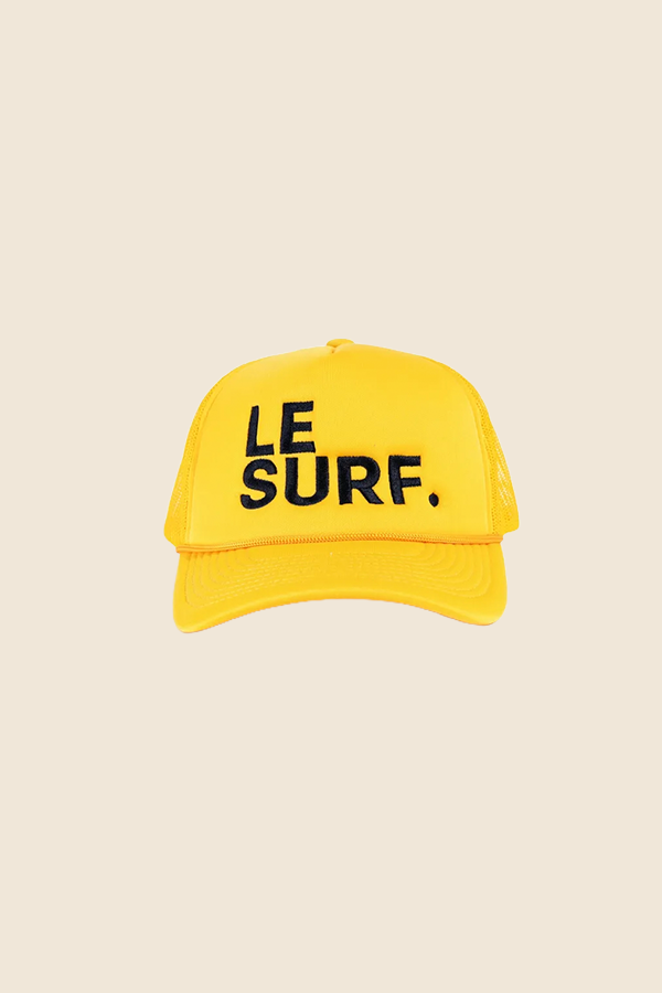 LE SURF - ICONIC 卡車帽 -金黃