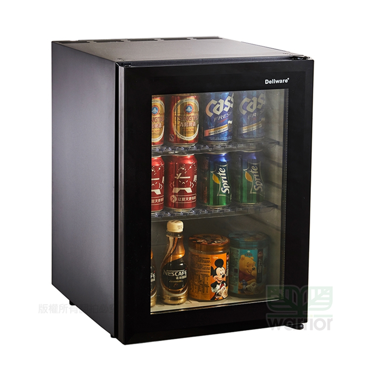 Dellware 德萊維 40L 鋼化玻璃門 吸收式無聲客房冰箱(XC-40RT)