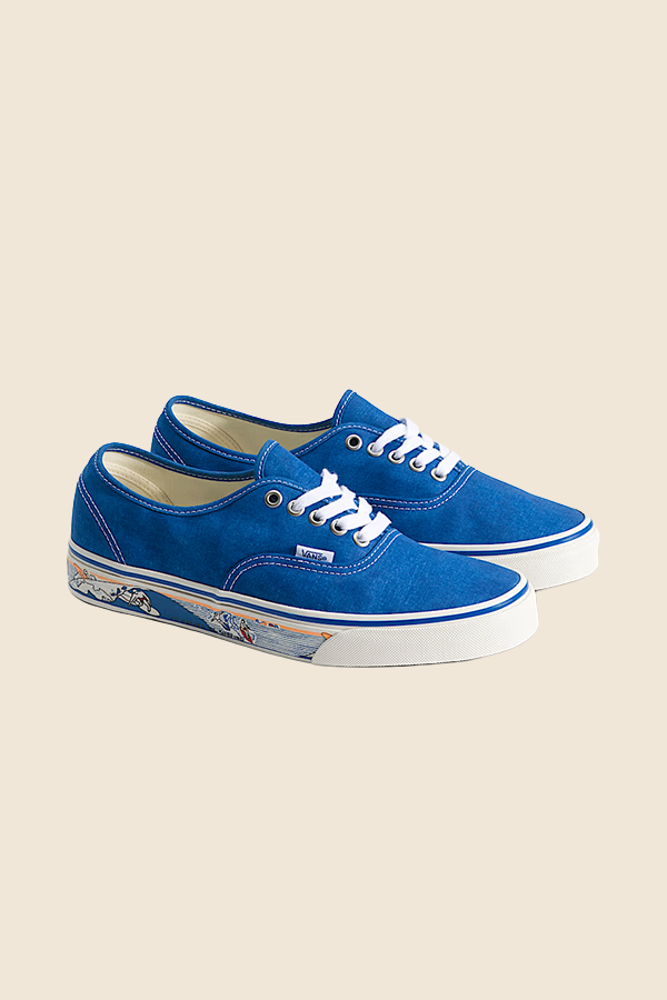 VANS - AUTHENTIC 藍色滑板鞋休閒鞋