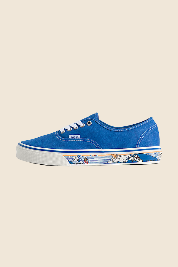 VANS - AUTHENTIC 藍色滑板鞋休閒鞋