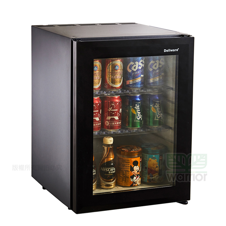 Dellware 德萊維 60L 鋼化玻璃門 吸收式無聲客房冰箱(XC-60RT)