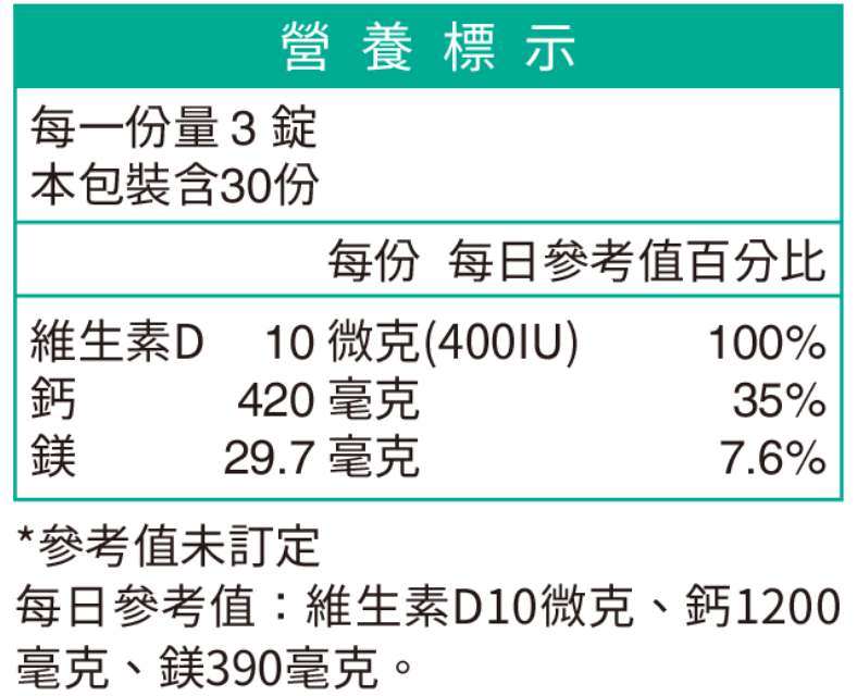 海藻鈣鎂錠 90錠/盒