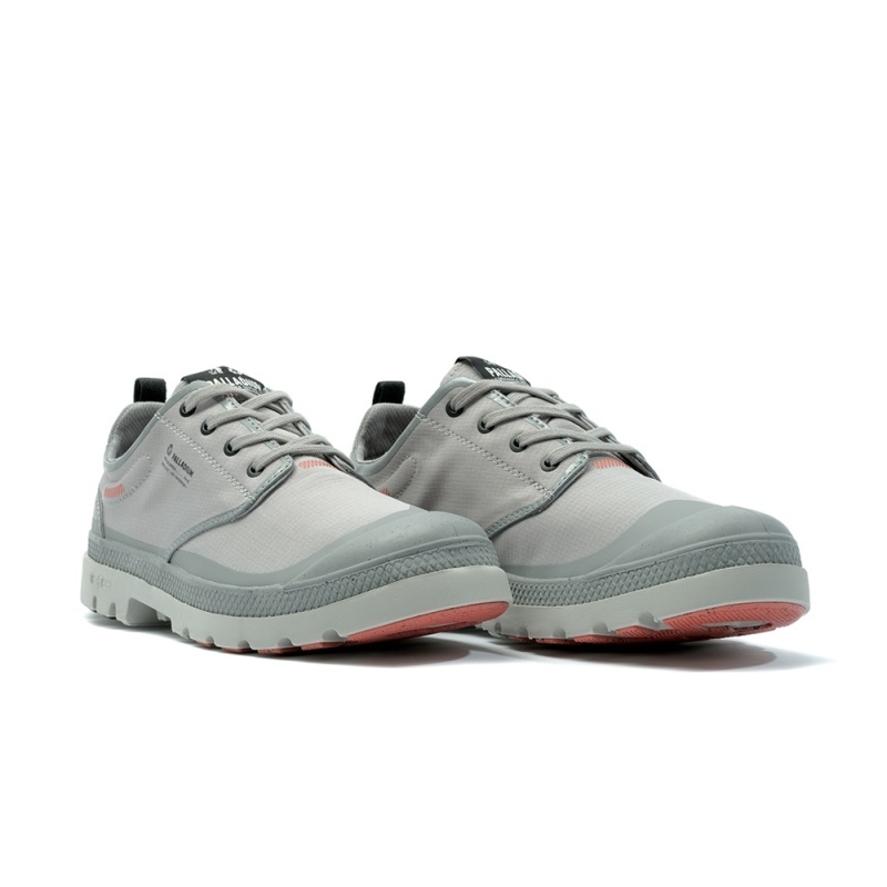 PALLADIUM 休閒鞋 PAMPA LO RCYL L+ 灰色 再生科技 輕量 防水靴 男 79145-011