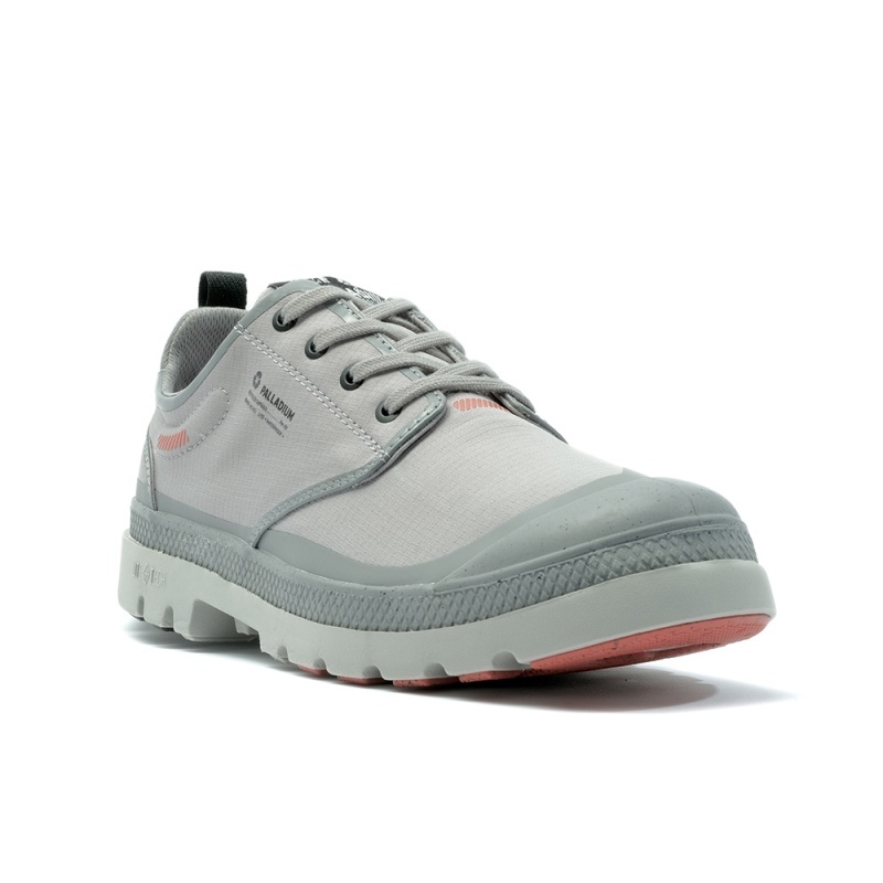 PALLADIUM 休閒鞋 PAMPA LO RCYL L+ 灰色 再生科技 輕量 防水靴 男 79145-011