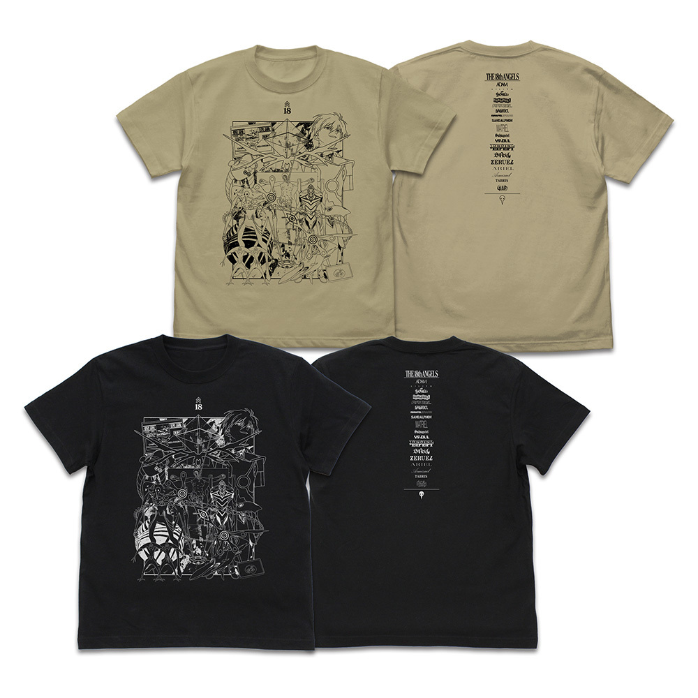 『新世紀ｴｳﾞｧﾝｹﾞﾘｵﾝ』全使徒 Tｼｬﾂ/BLACK COSPA 080326