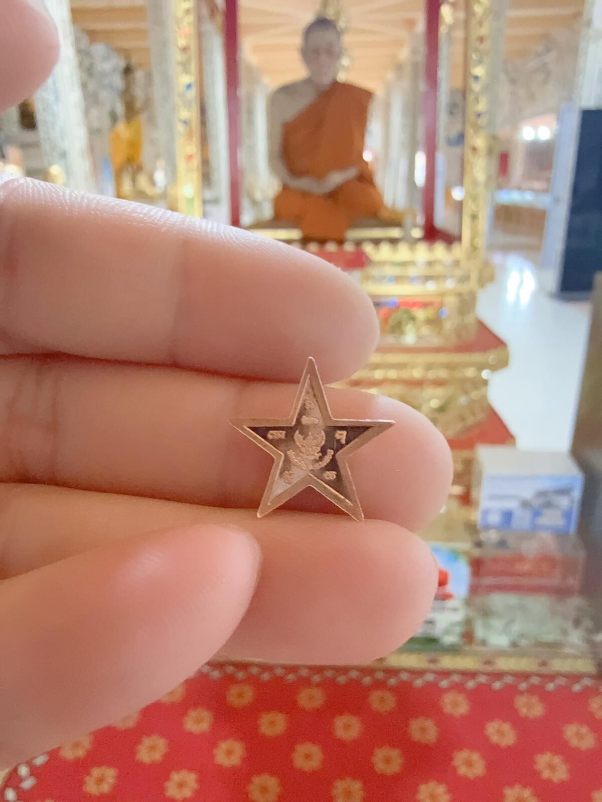 開光供請 龍婆魄自身鷹王幸運星