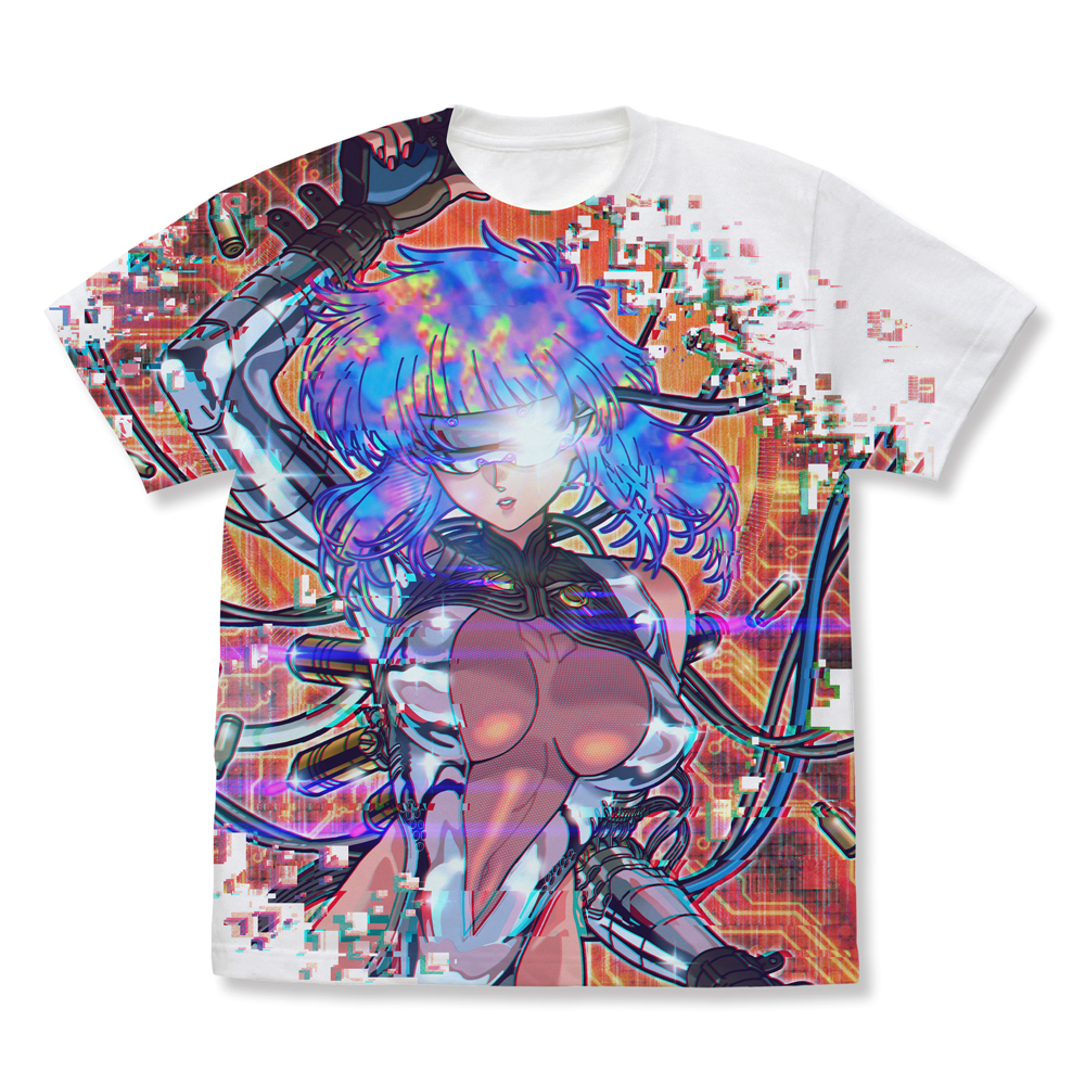 草薙素子 ﾌﾙｸﾞﾗﾌｨｯｸTｼｬﾂ/WHITE COSPA 080326