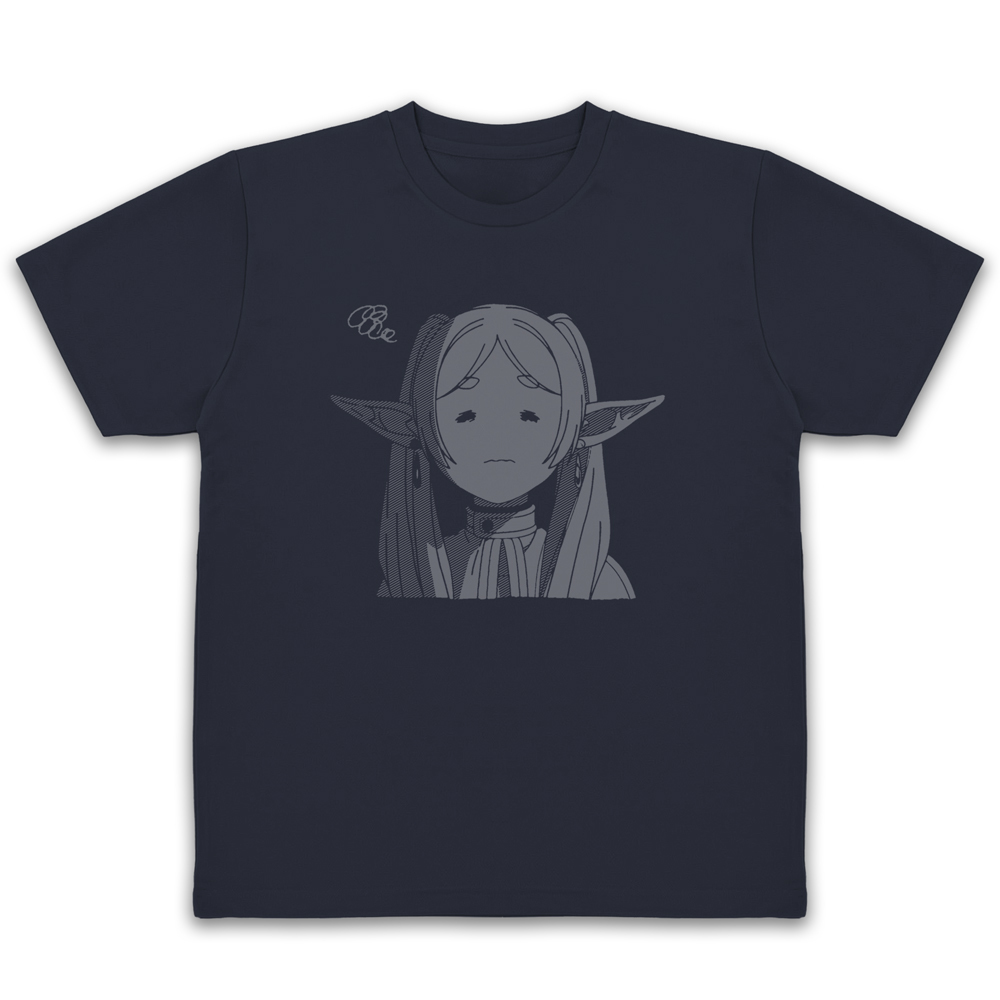 ﾌﾘｰﾚﾝ ﾌｪｲｽ ﾄﾞﾗｲTｼｬﾂ すごく嫌そうな顔Ver./NAVY COSPA 080326