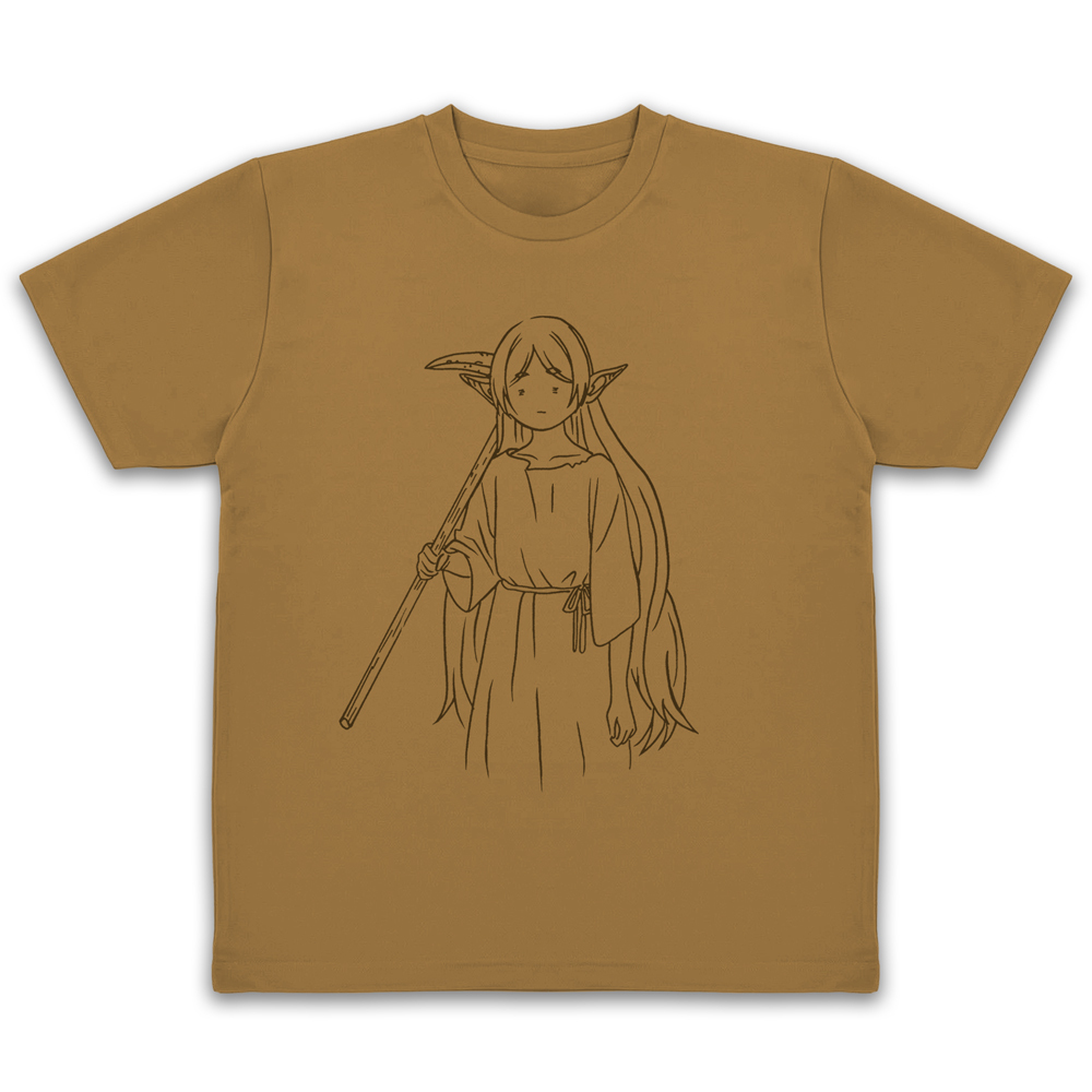 ﾌﾘｰﾚﾝ ｢鉱山で300年働くことになっちゃった｣ ﾄﾞﾗｲTｼｬﾂ/COYOTE COSPA 080326