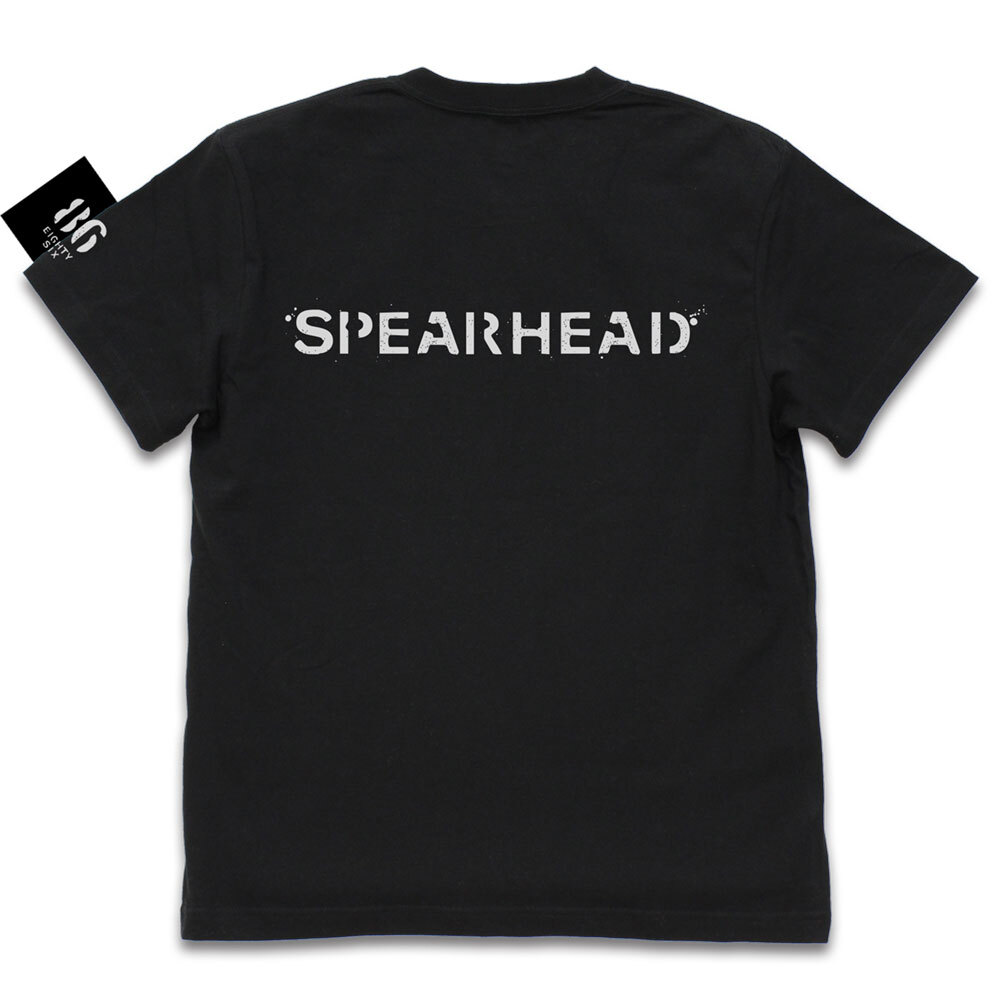 ｽﾋﾟｱﾍｯﾄﾞ戦隊 Tｼｬﾂ/BLACK COSPA 080326