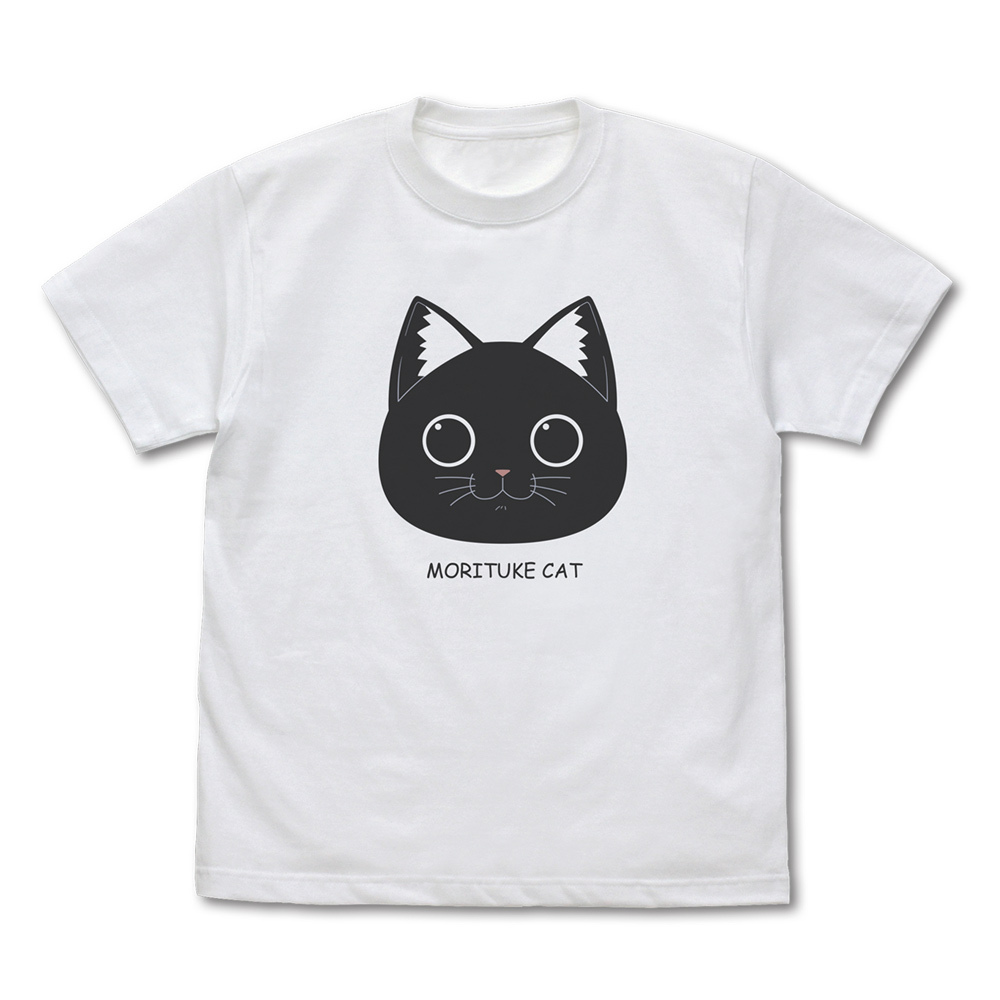 ｻﾌﾞの｢MORITSUKE CAT｣ Tｼｬﾂ/WHITE COSPA 080326